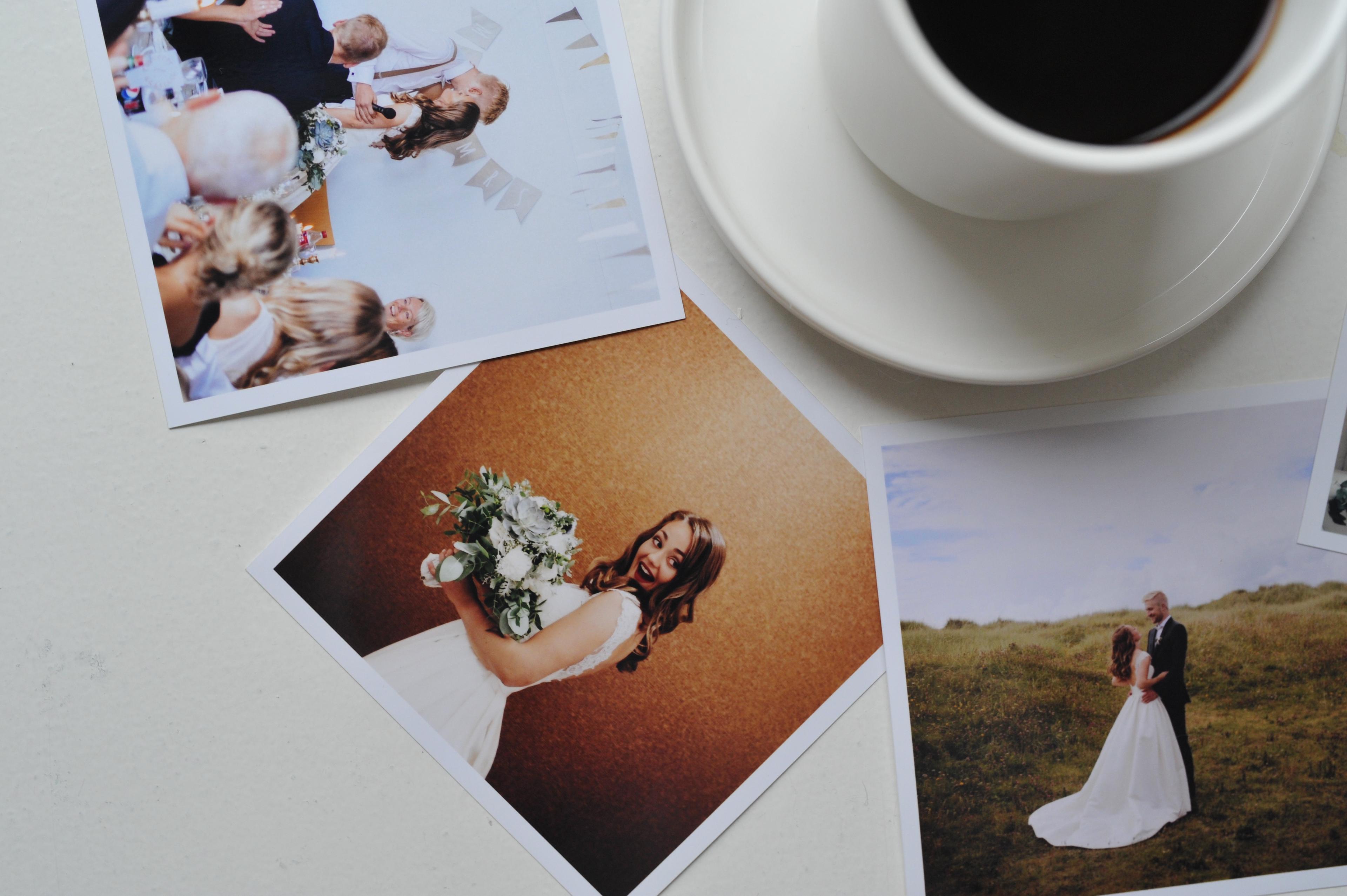 Print bildene fra bryllupsfesten