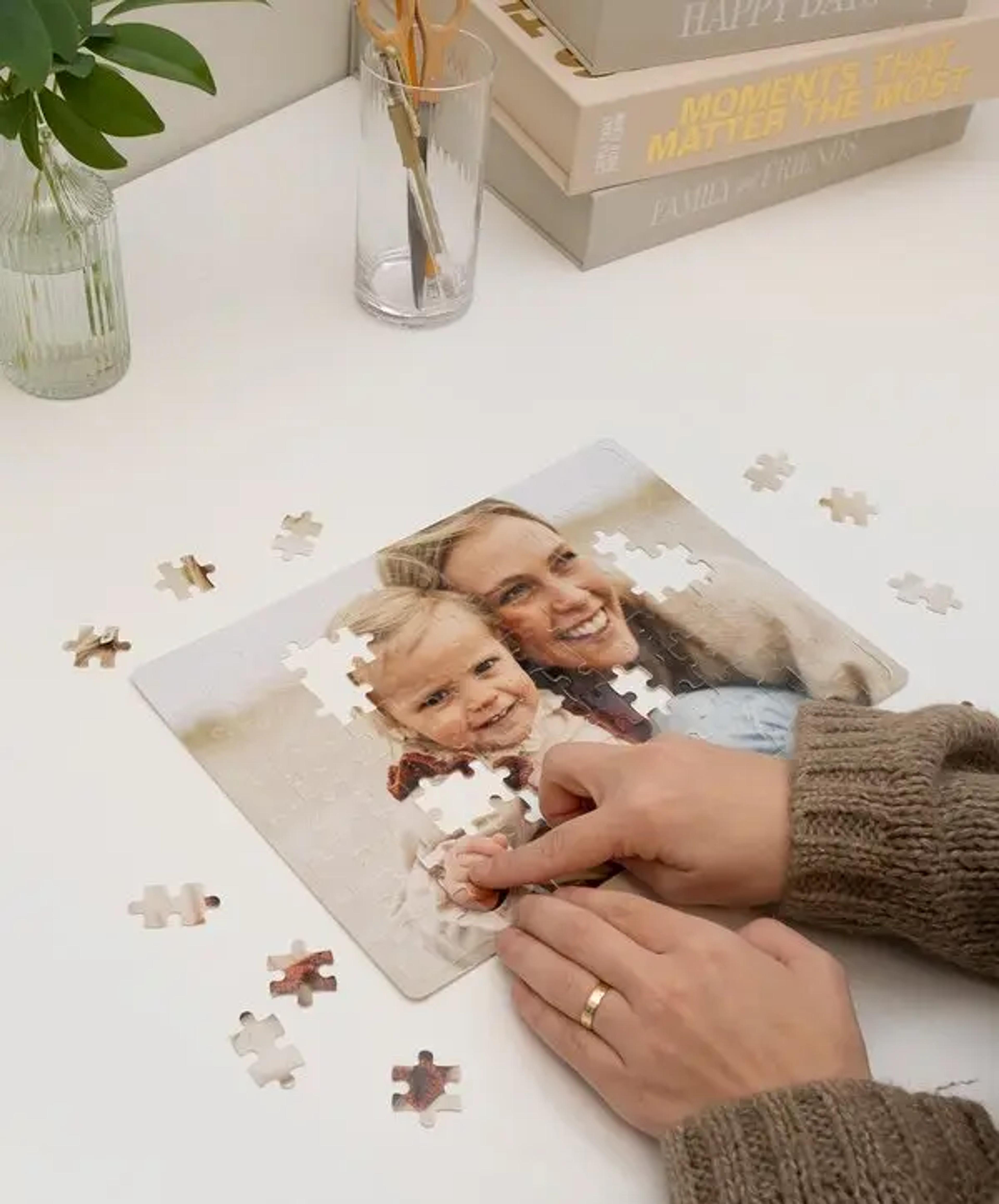 Puslespill med bilde pusles