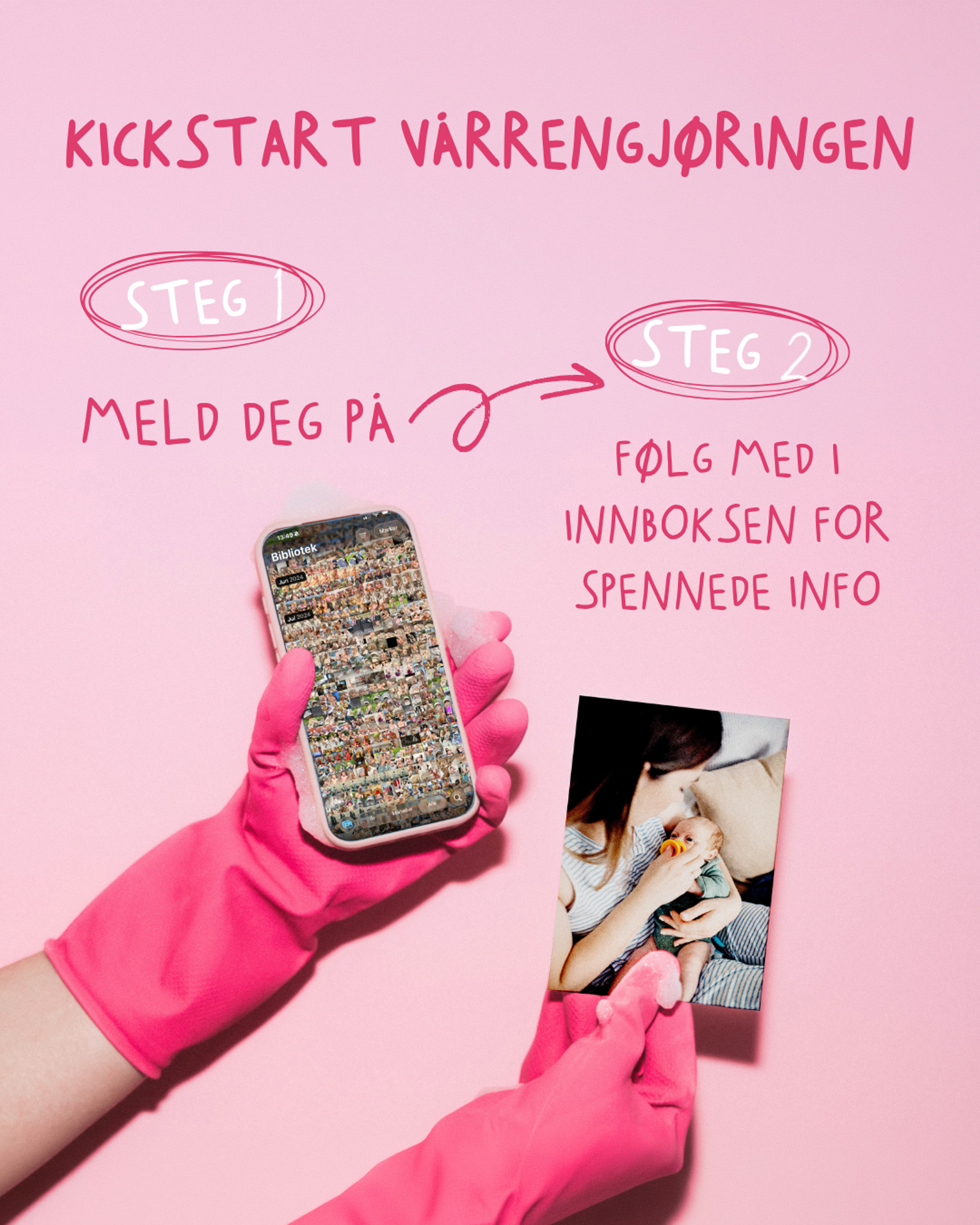 Kickstart vårrengjøring av kamerarullen på mobilen