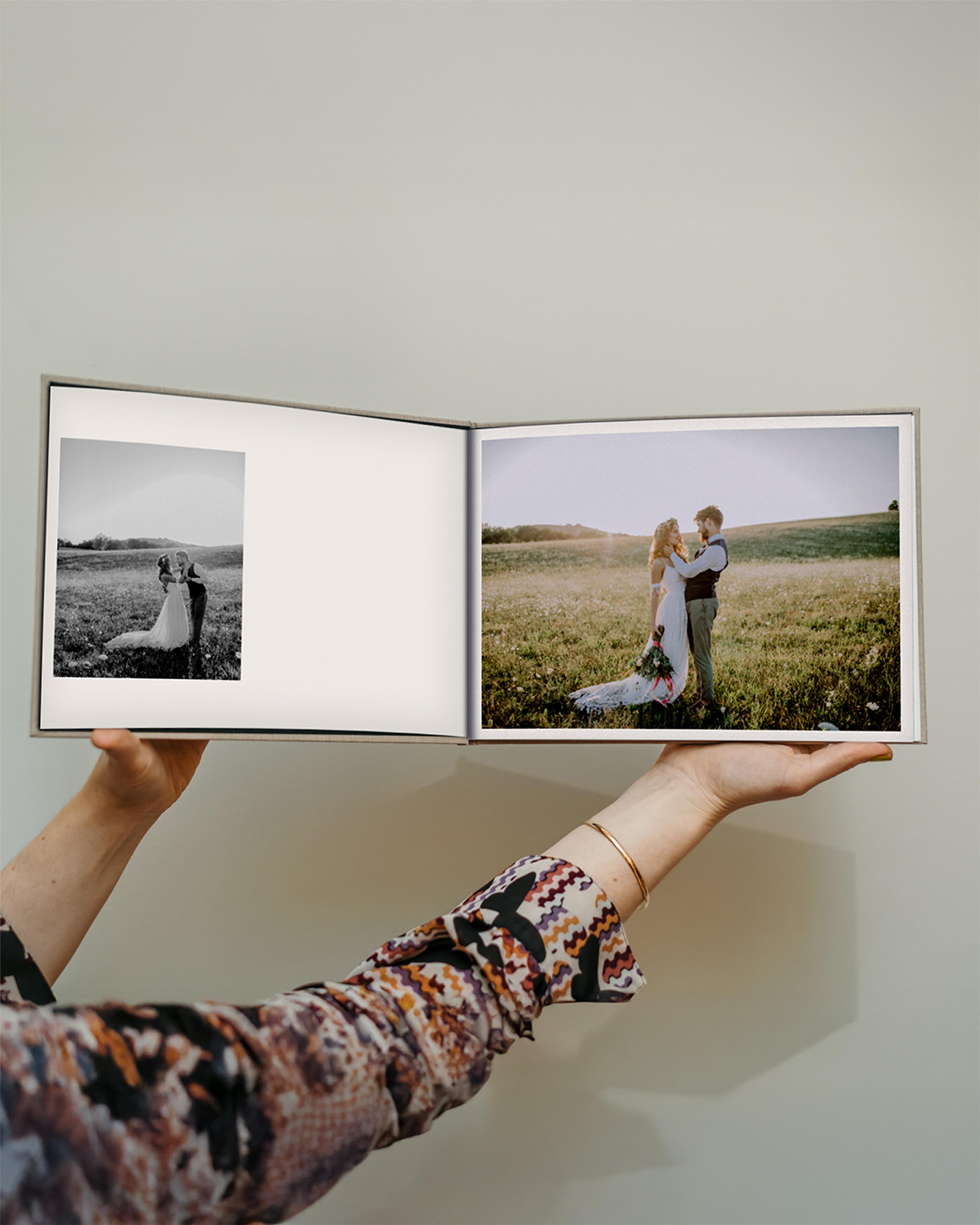 Stilren fotobok hos Elite Foto