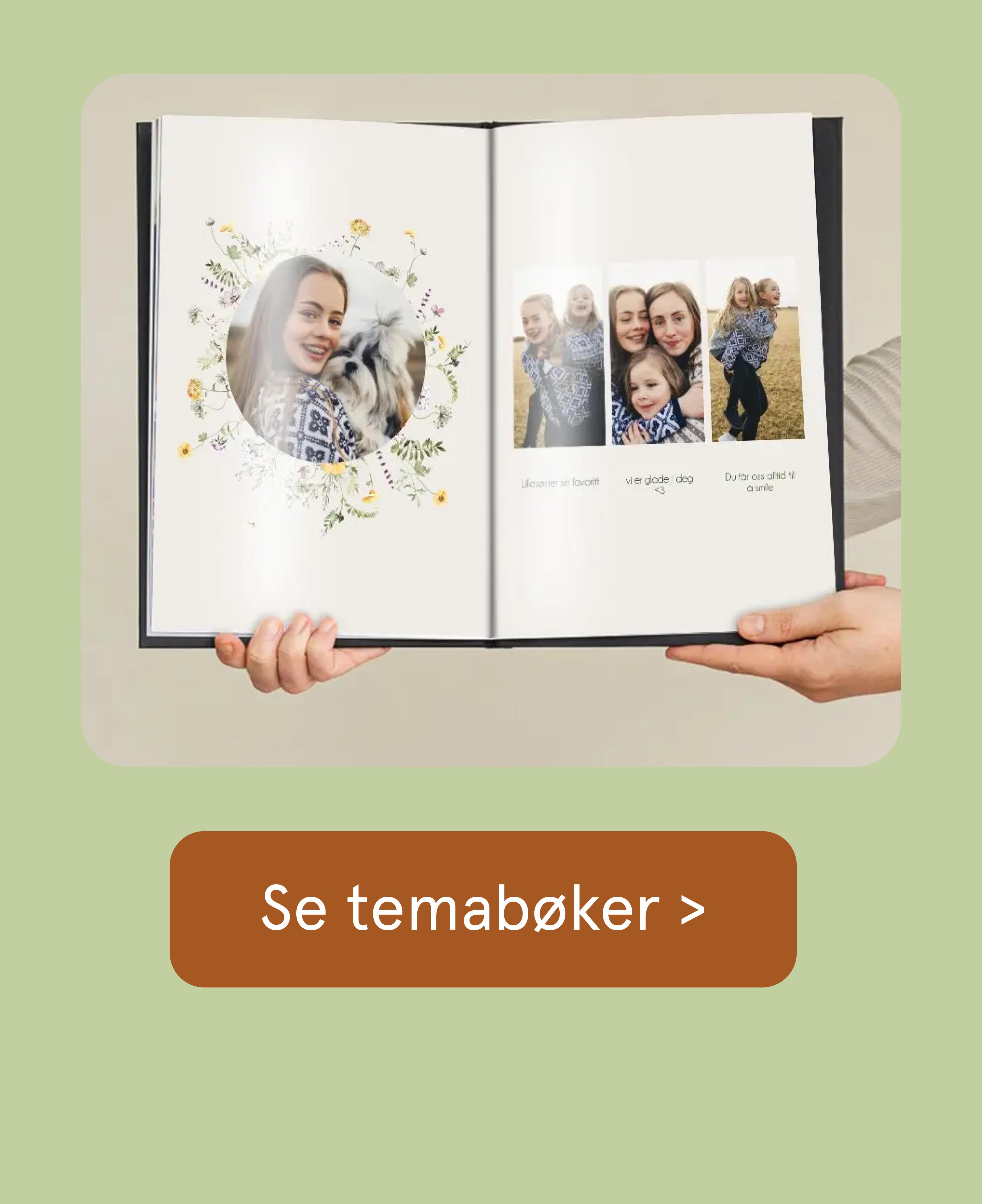 Tema fotobøker hos Elite Foto