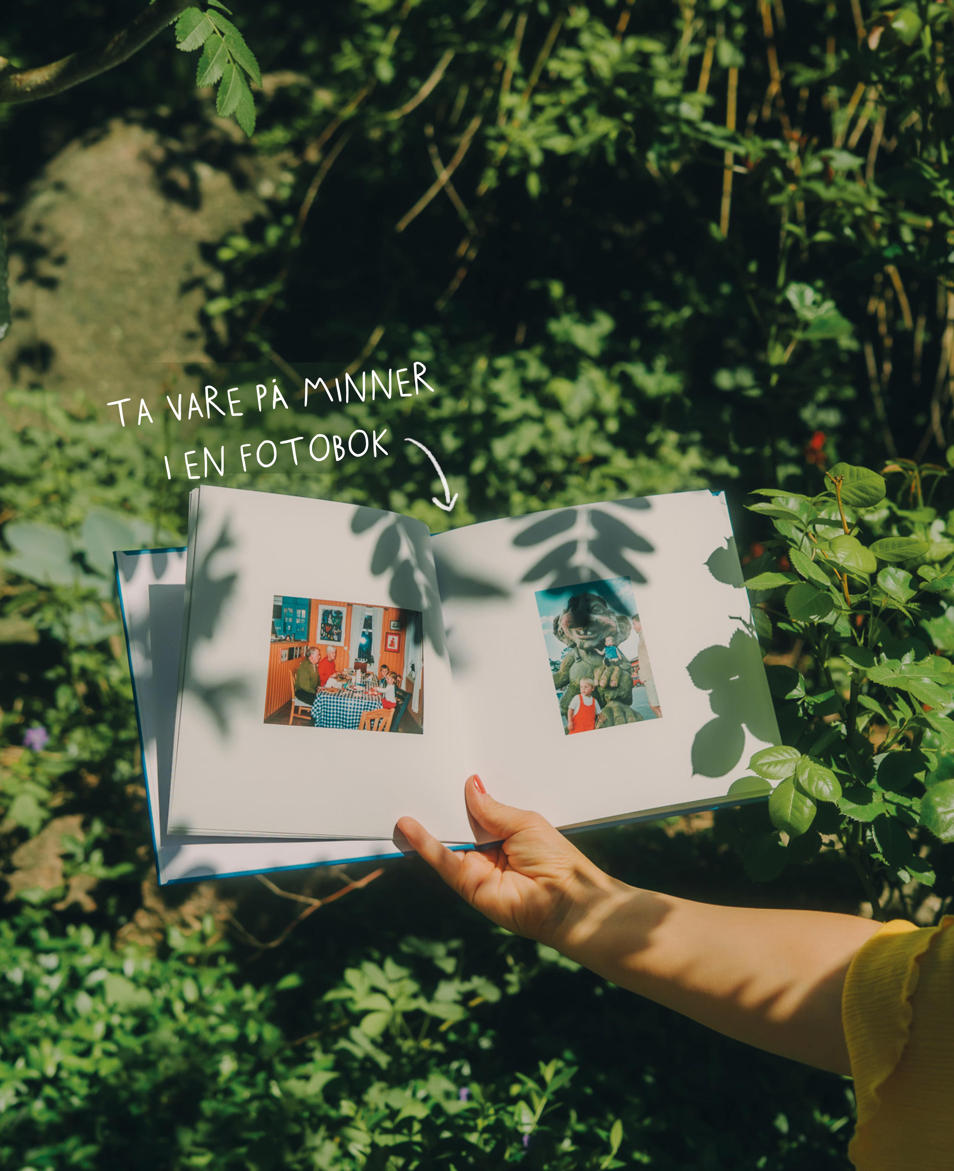 Fotobok for minnene lager du hos Elite Foto