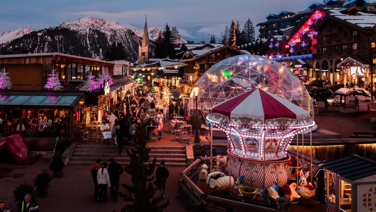 New Year in Courchevel 1850 with the family: the full spectacle