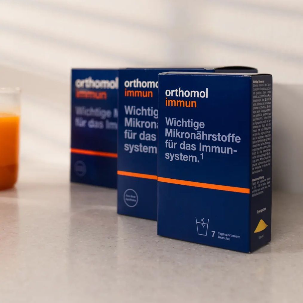 Orthomol Immun 短天數包裝示意