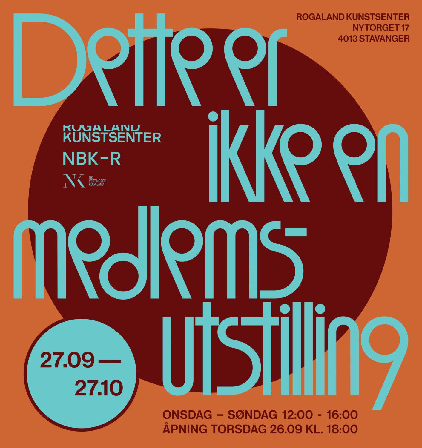 Dette er ikke en medlemsutstilling