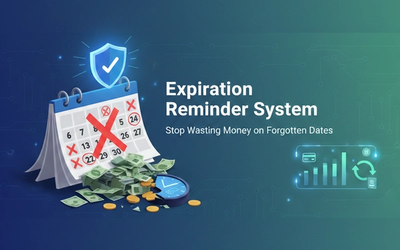 Image for Best Expiration Reminder System to Stop Wasting Money on Forgotten Dates