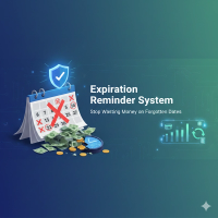 Expiration Reminder System (Stop Wasting Money on Forgotten Dates)