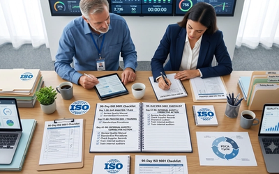 Image for ISO 9001 Audit Prep: A 90-Day Checklist for Operations Leaders