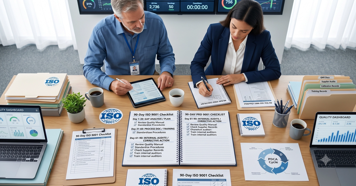 Example Iso Prep Picture ISO 9001 Audit Prep: 90-Day Checklist (2026)