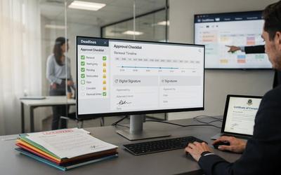 Image for Document Workflow Software for Approvals, Renewals, and Sign-Offs