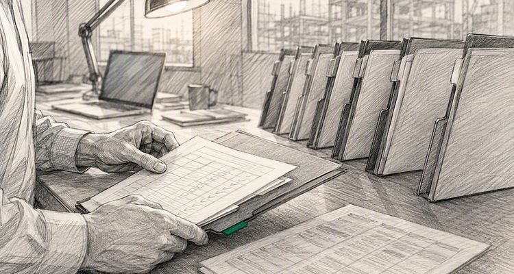 Compliance lead reviewing multi-state insurance records