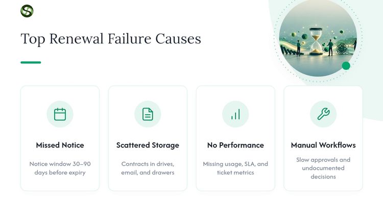Why Do Contract Renewals Fail? — overview diagram