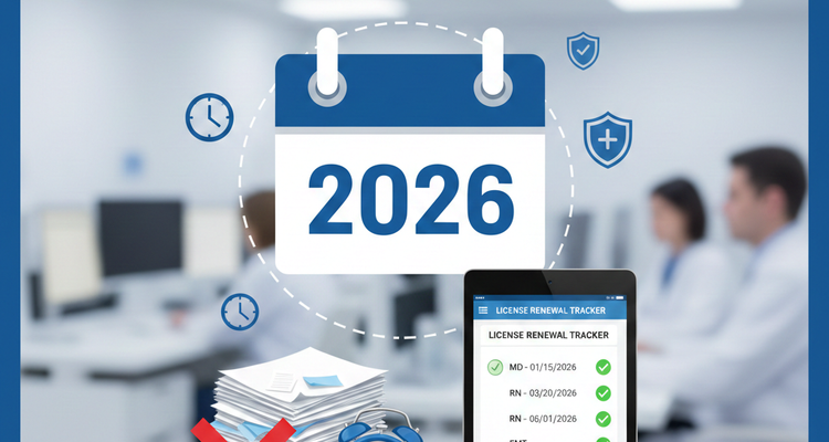 Tired of Tracking License Renewals and missing Deadlines? Best Healthcare Management Solutions for 2026