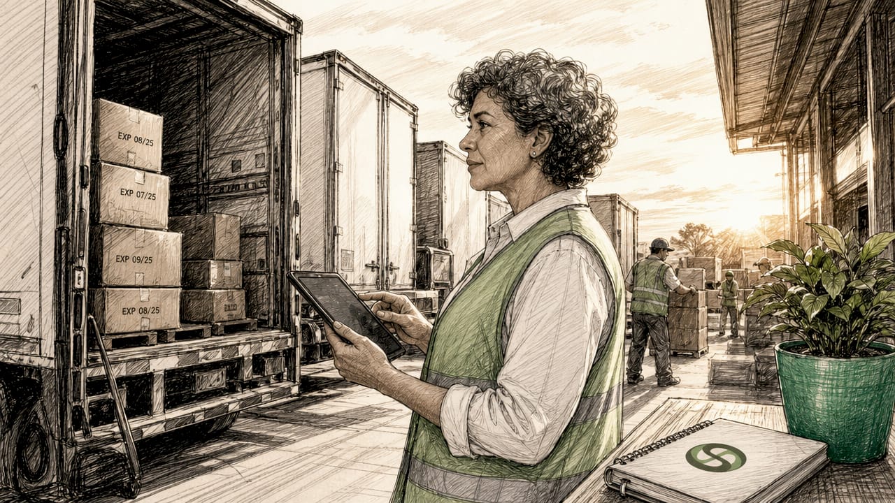 Warehouse manager tracking expiration dates