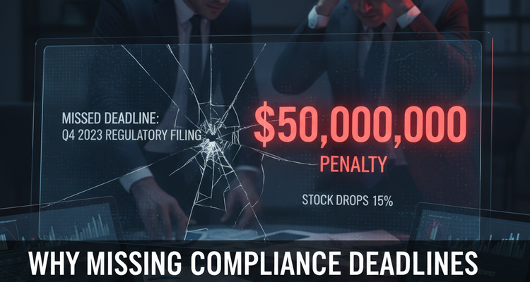 Why Missing Compliance Deadlines Can Cost Financial Firms Millions