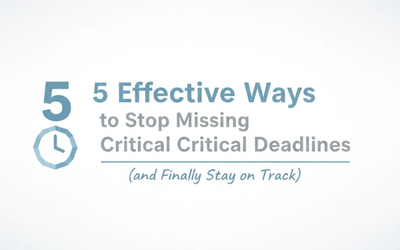 Image for 5 Proven Ways to Stop Missing Critical Deadlines with Insurance Expiry Date Tracking
