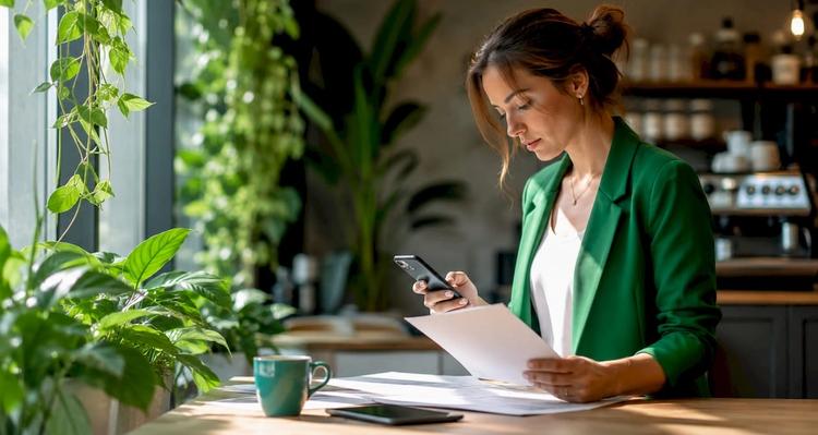 Project manager setting automated deadline reminders