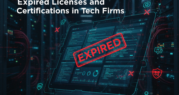 The Hidden Risks of Expired Licenses and Certifications in Tech Firms