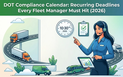Image for DOT Compliance Calendar: Recurring Deadlines Every Fleet Manager Must Hit (2026)