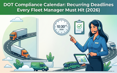 Image for DOT Compliance Calendar: Recurring Deadlines Every Fleet Manager Must Hit (2026)