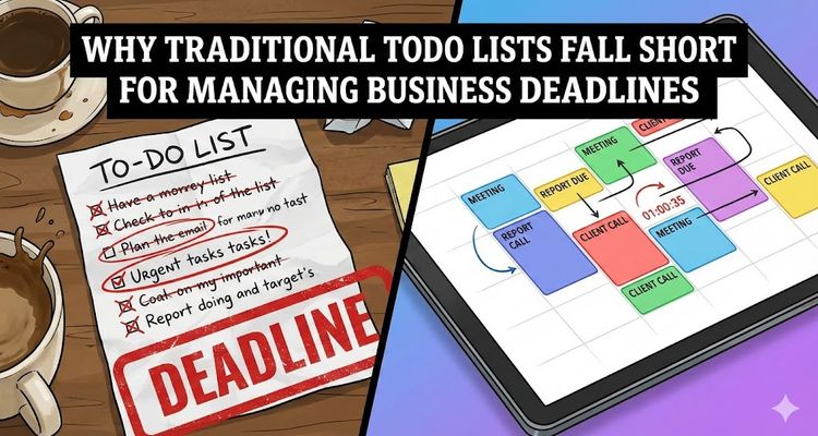 Why Traditional Todo Lists Fall Short for Managing Business Deadlines