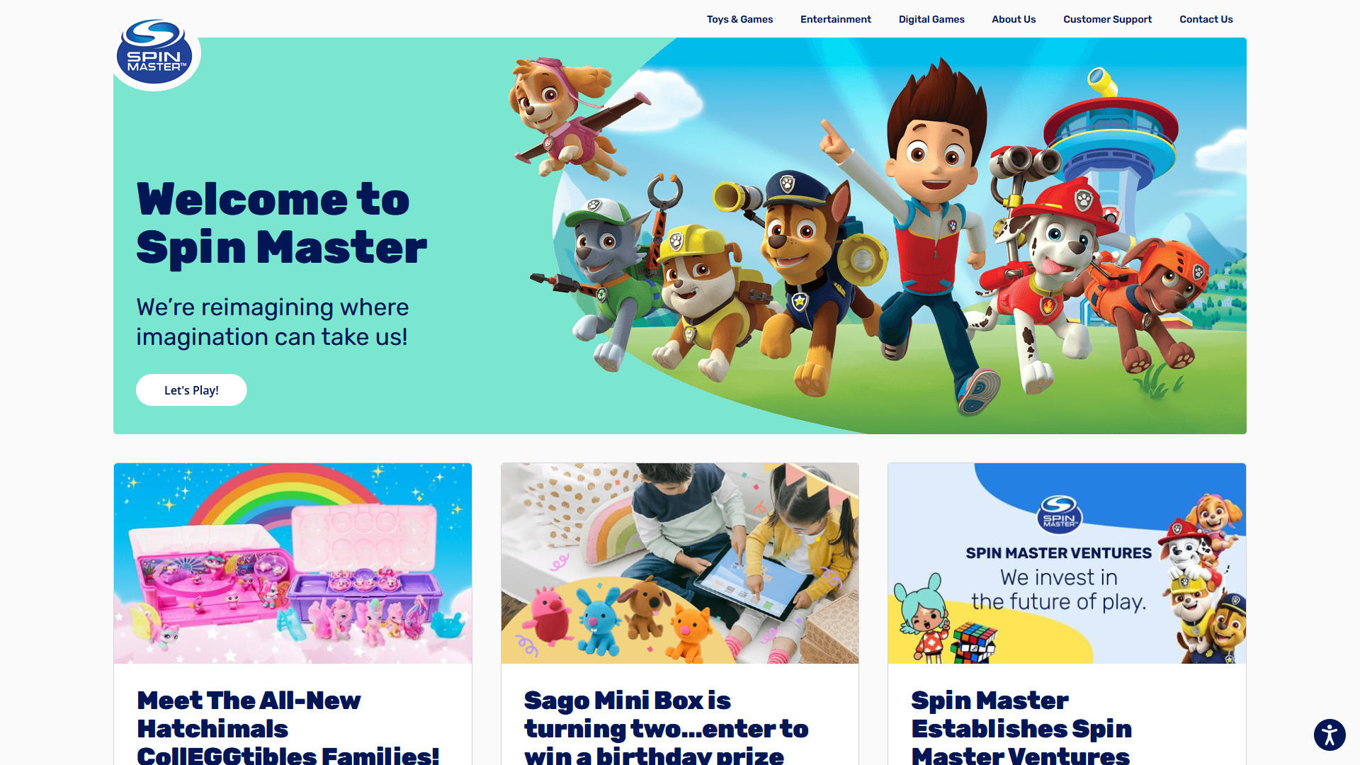 SpinMaster.com — detail