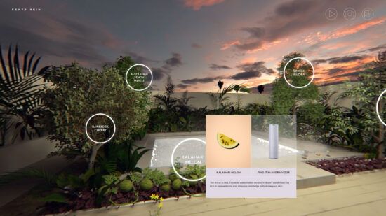 Fenty Skin Virtual Launch Party — detail