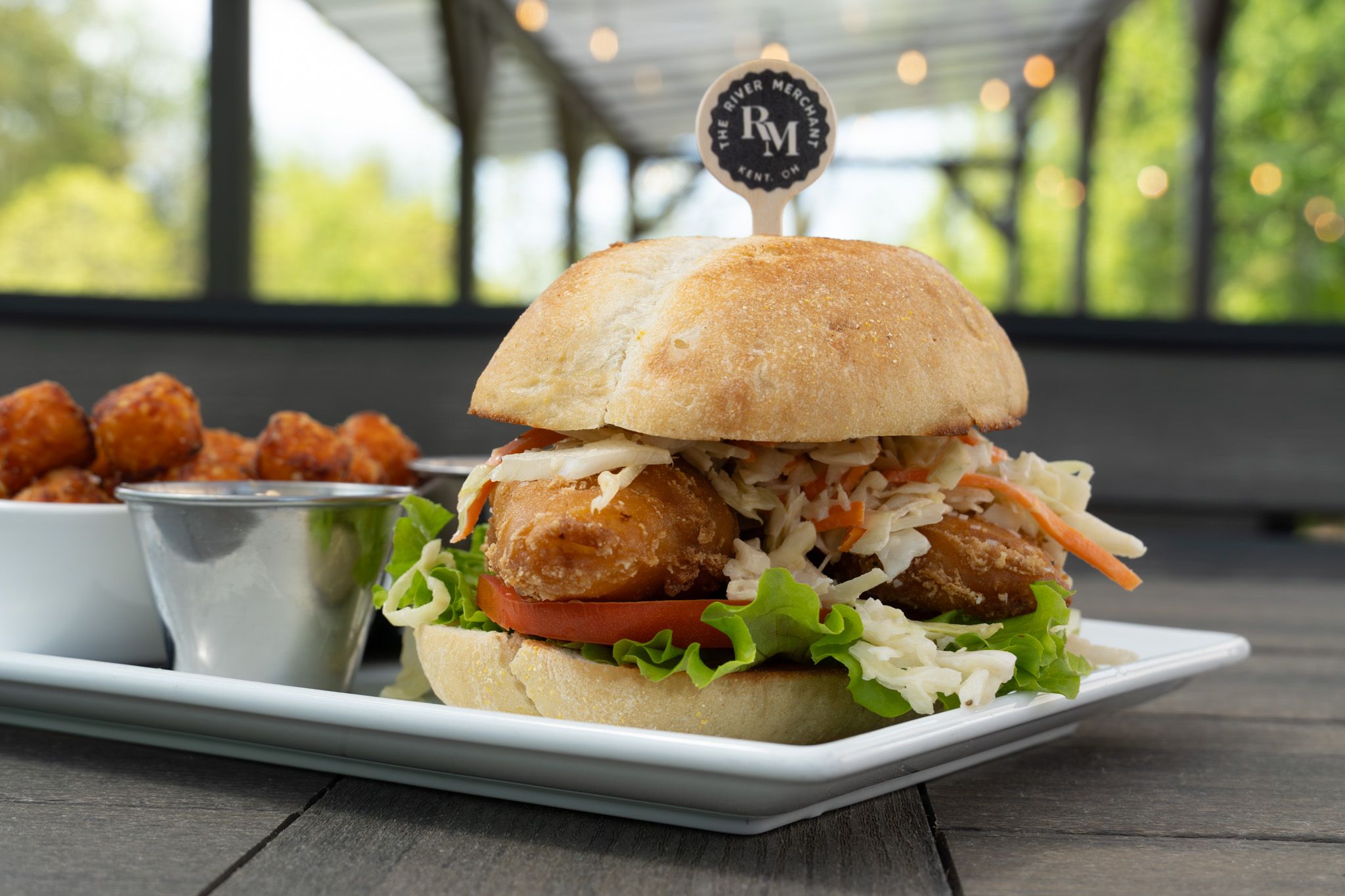 Pub Style Pollock Sandwich
