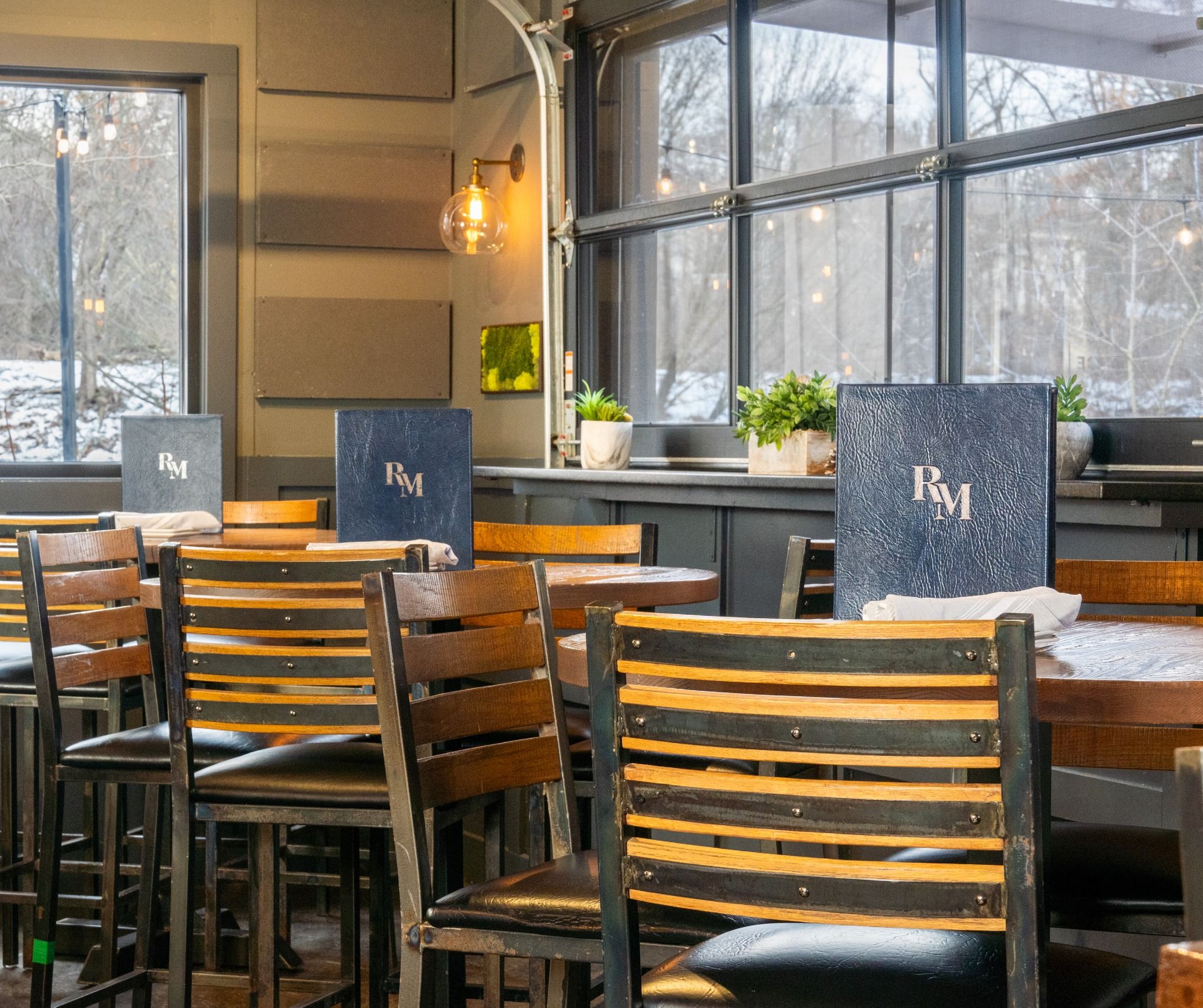 Bar Area in Winter