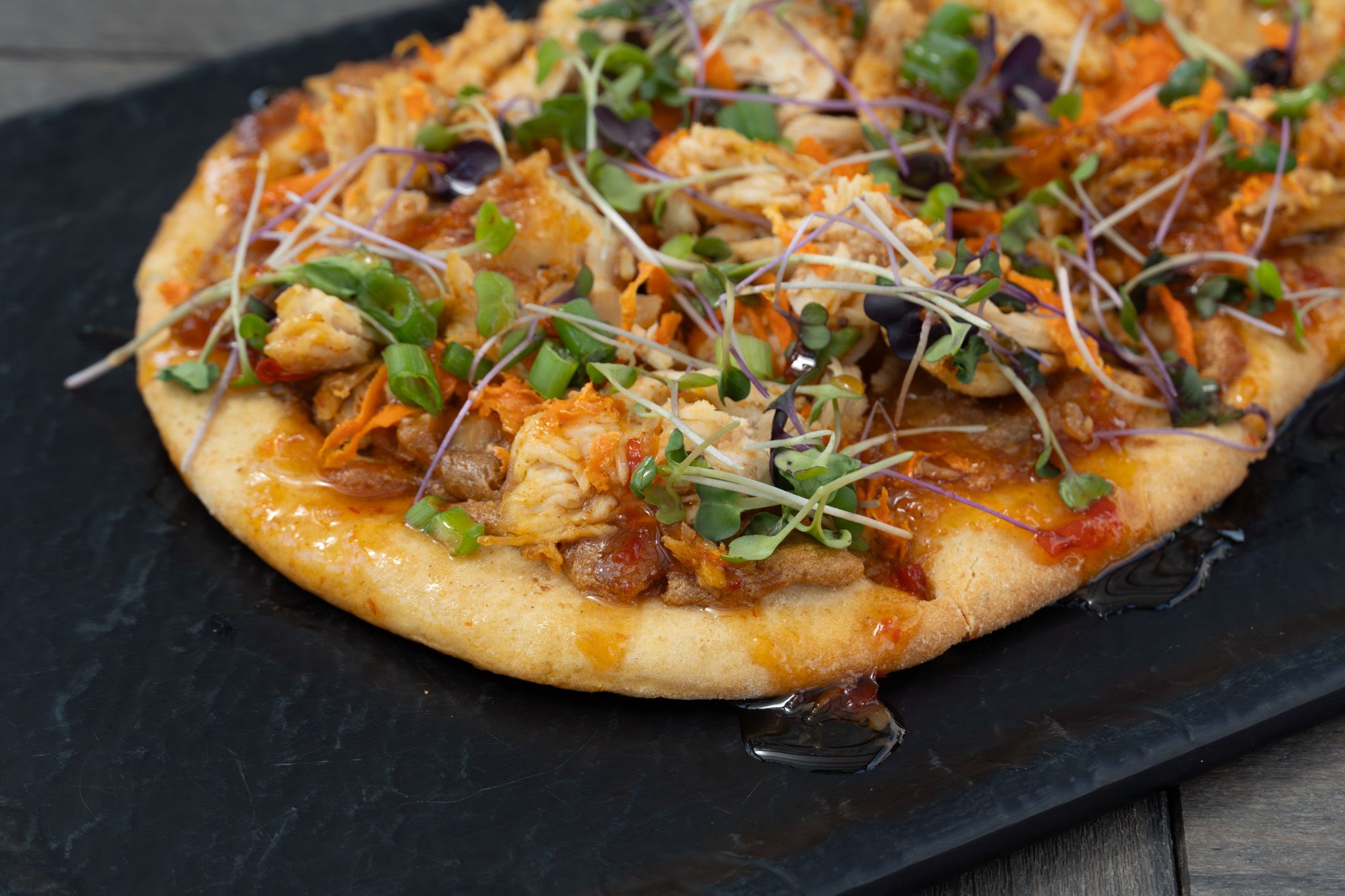 Thai Chicken Flatbread