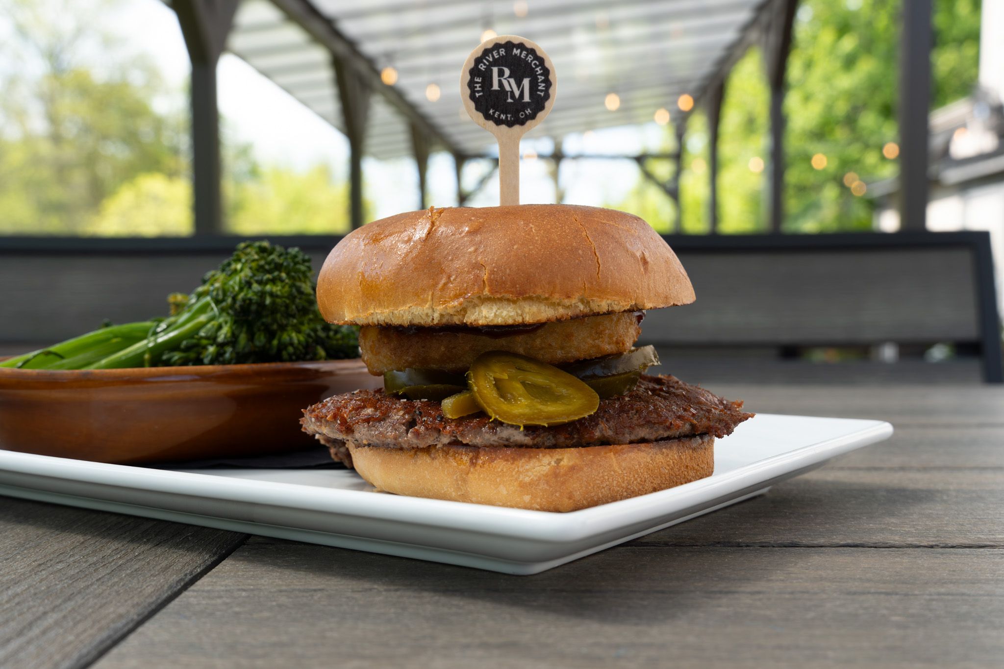 Bison Smash Burger
