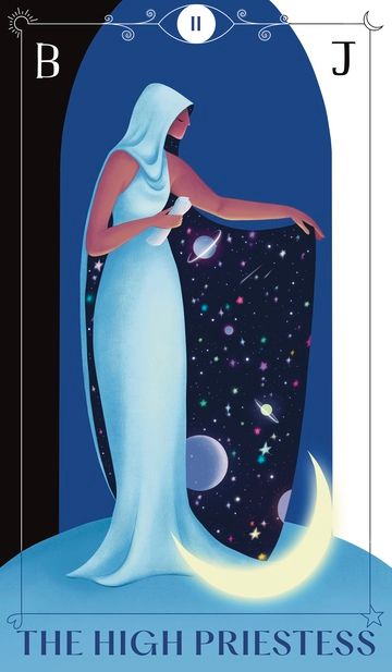Arcana Card: The High Priestess