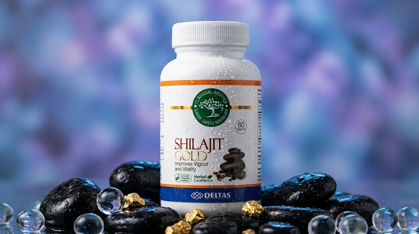 Deltas Shilajit Gold 60 Tabs