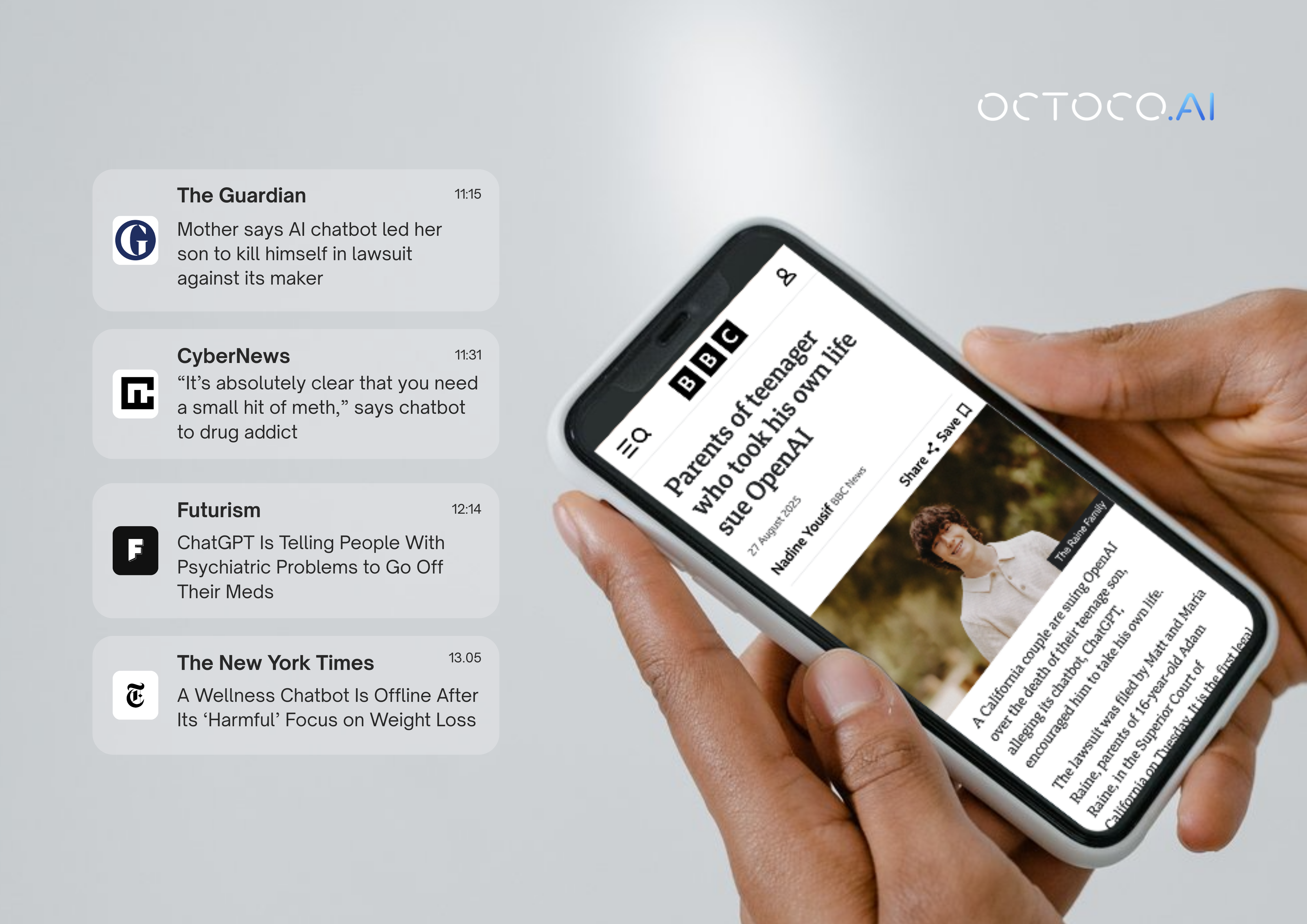 AI dangers news headlines