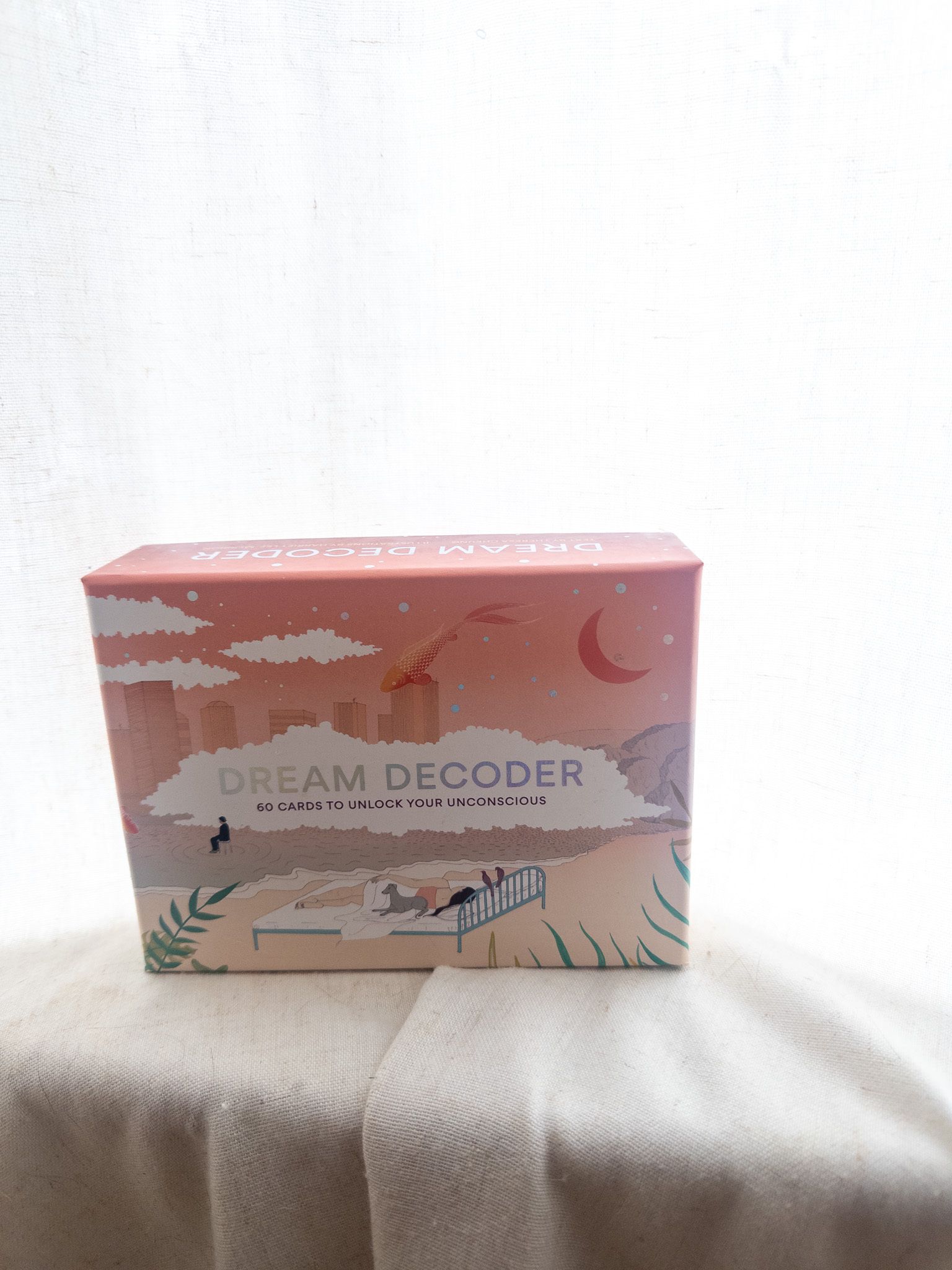 Dream Decoder — 60 cards to unlock your unconscious, in its illustrated box.