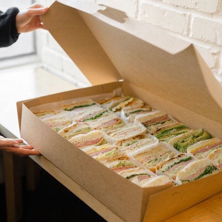 Focaccia Box featuring Pals Sandwiches as part of the Catering feature