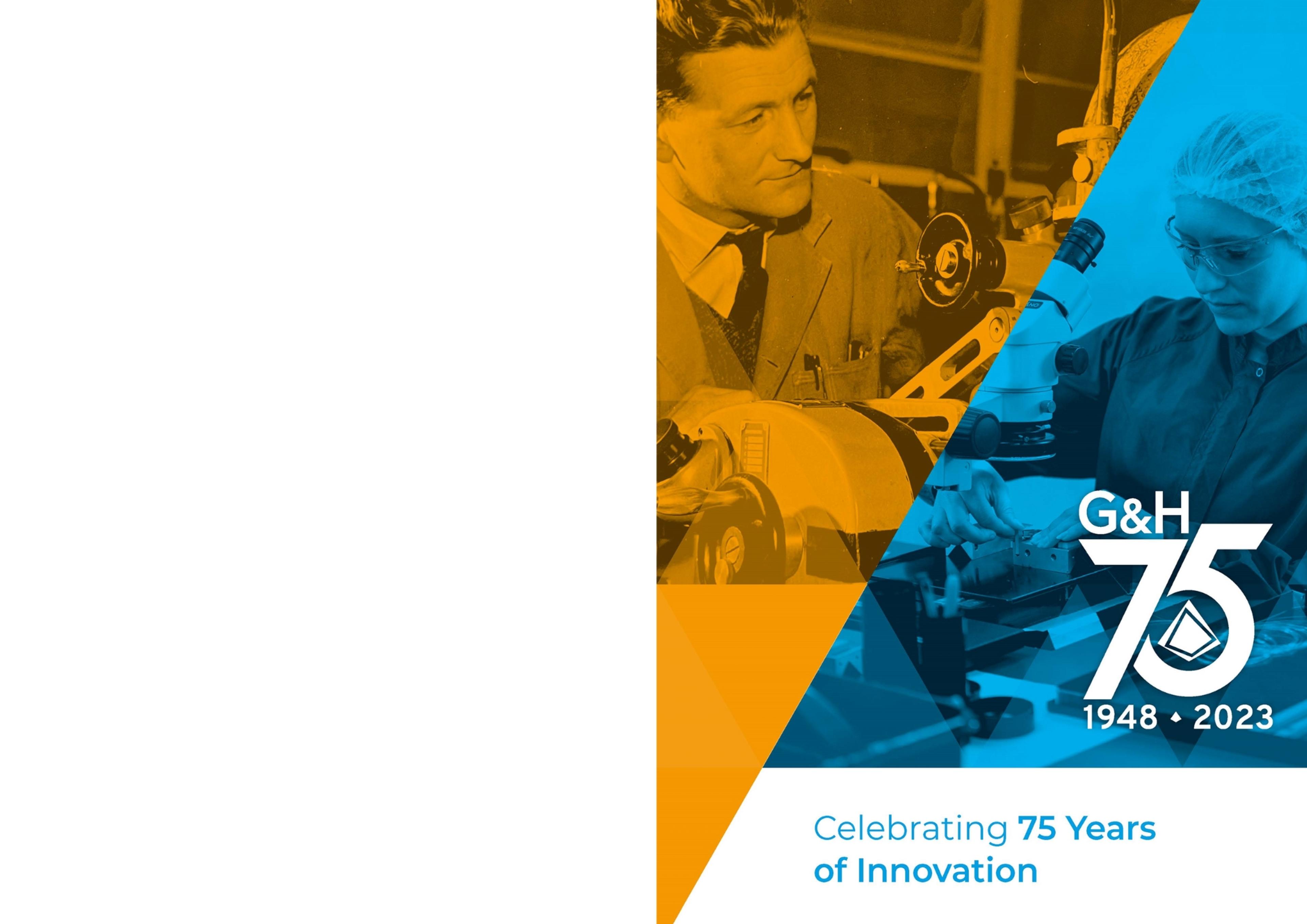 75th Anniversary Brochure Page 1