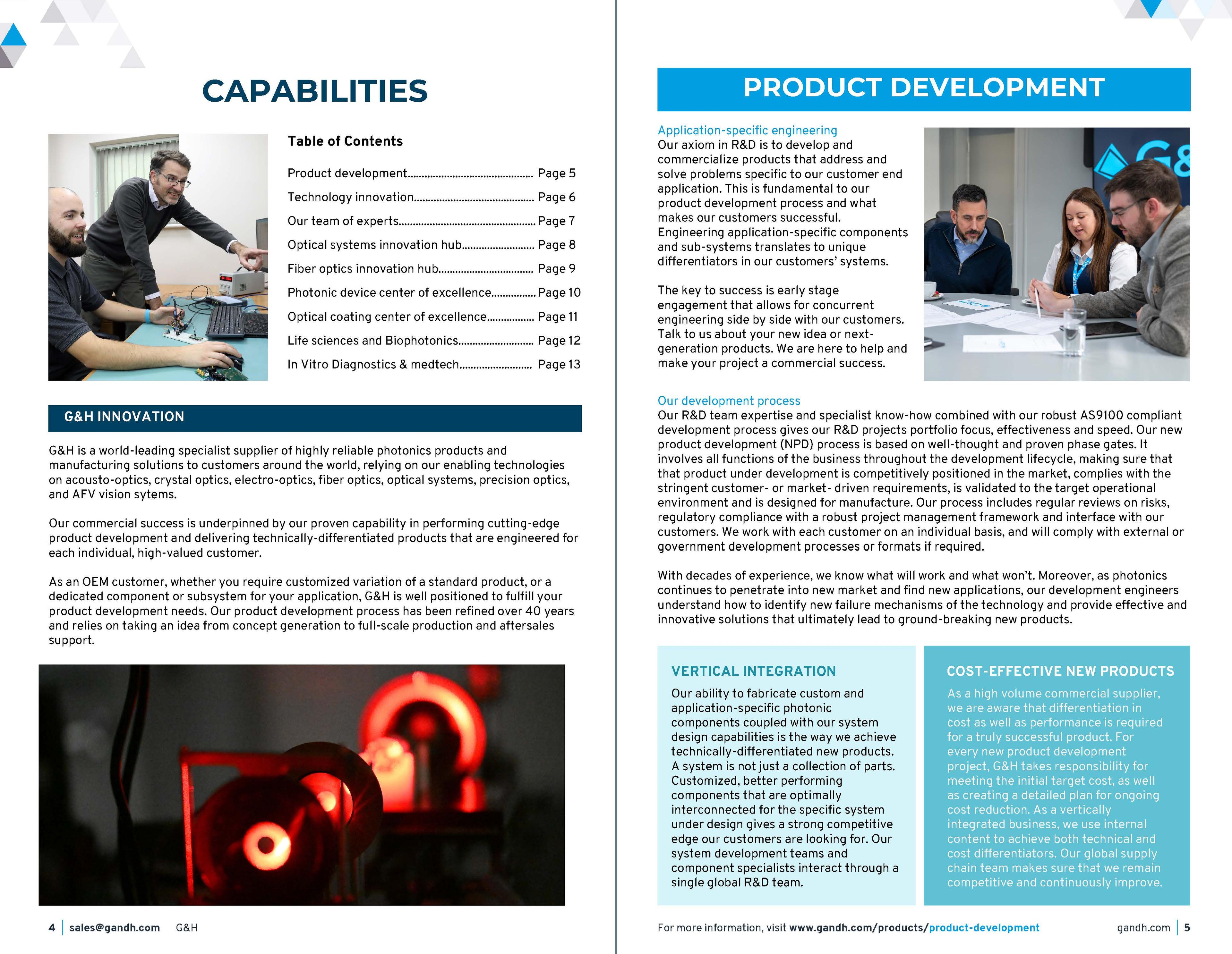 G&H Innovation Ecosystem Brochure Page 04-05
