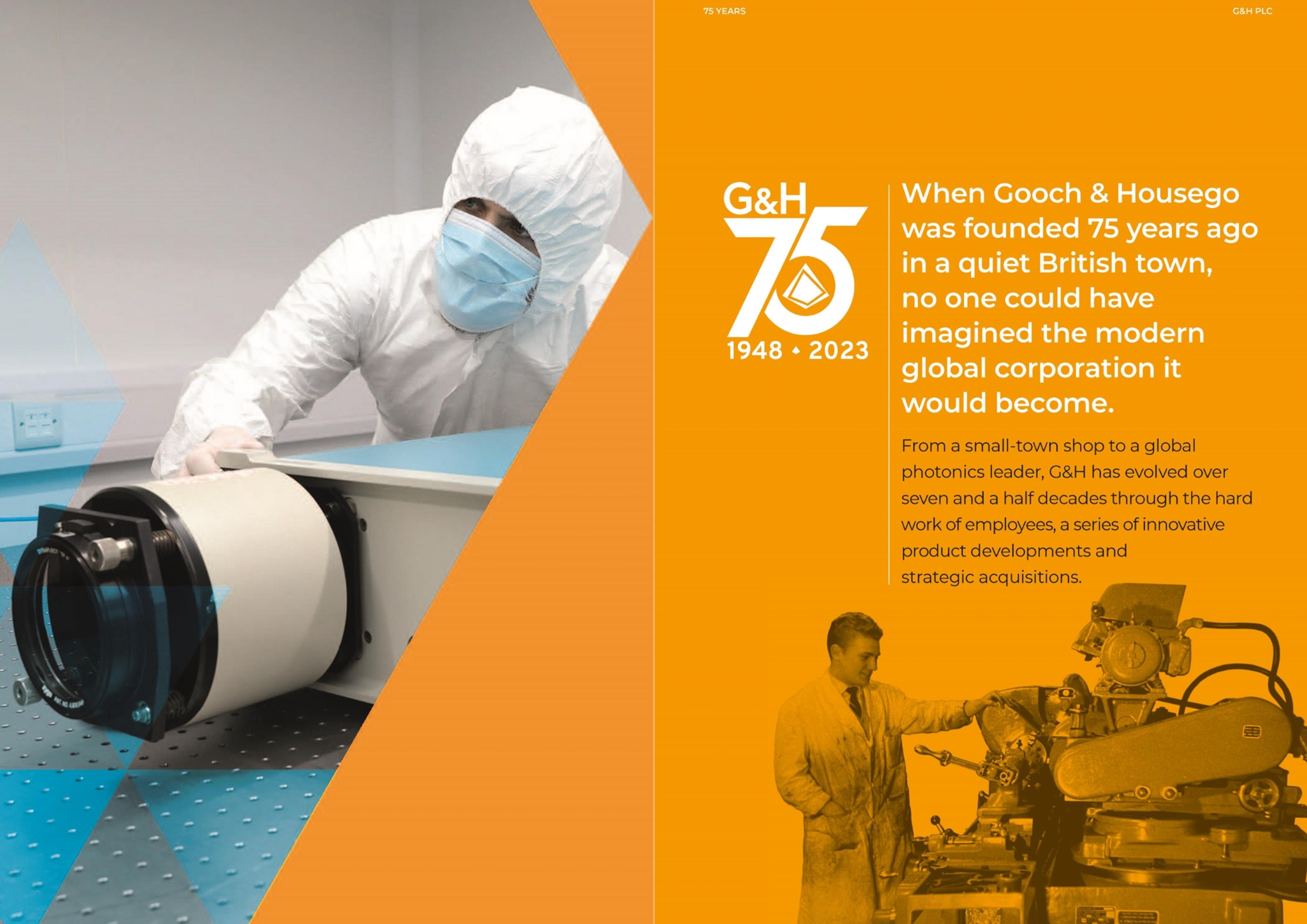75th Anniversary Brochure Page 2-3