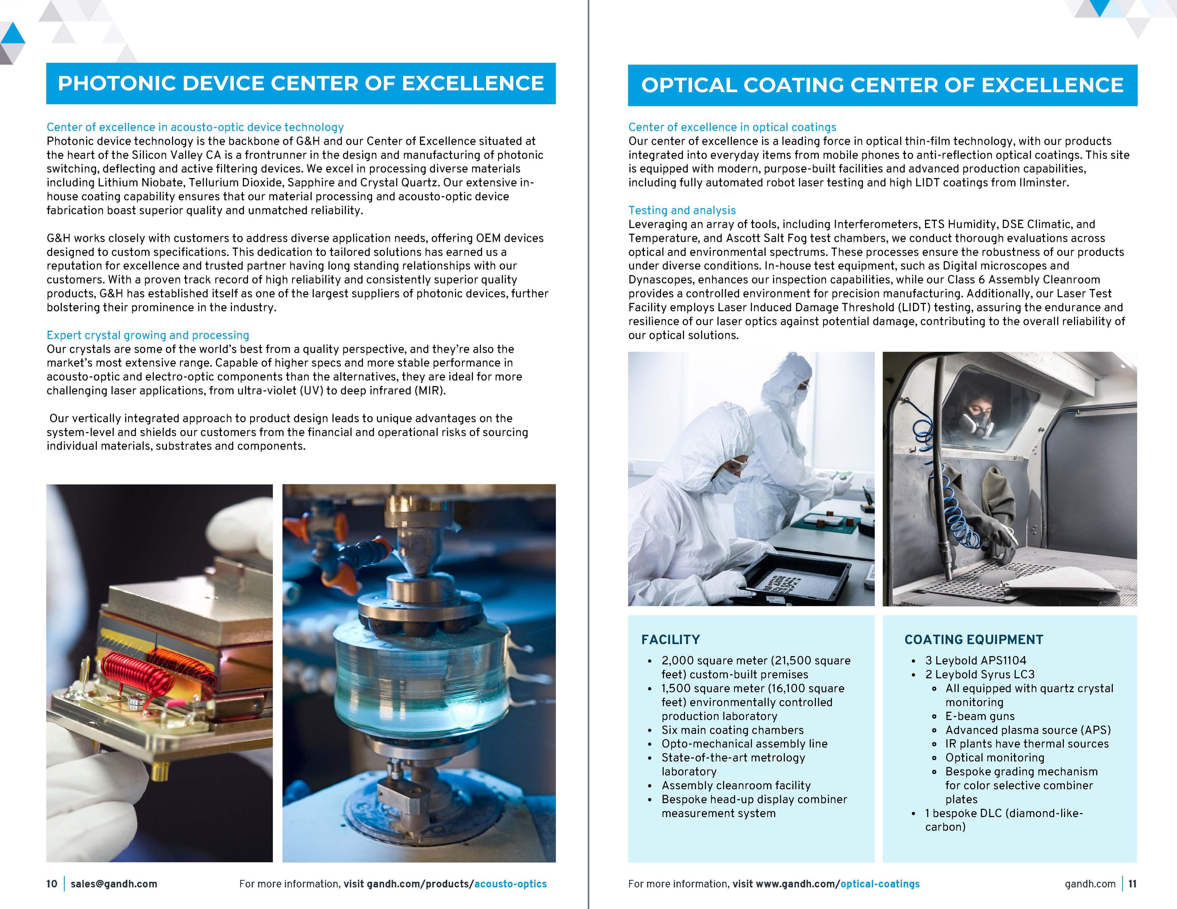 G&H Innovation Ecosystem Brochure Page 10-11