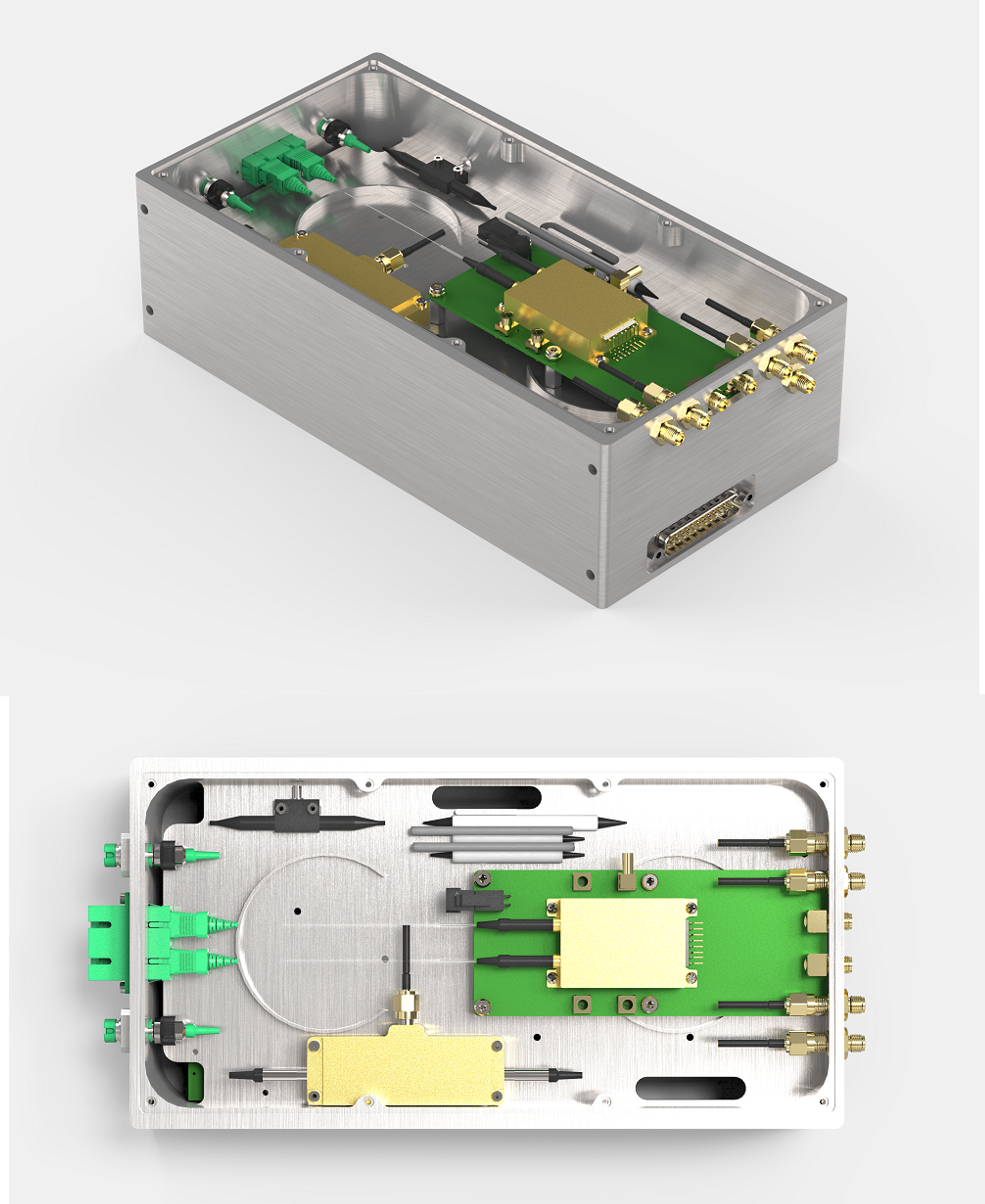 Photonics modules for OCT subsystems