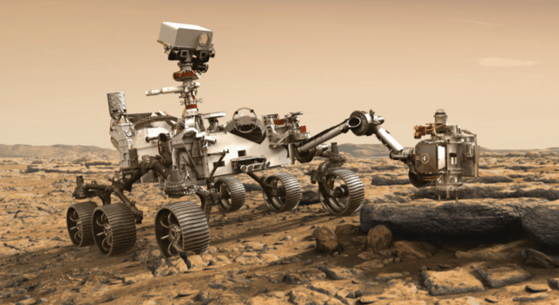 Mars 2020 Perseverance rover image