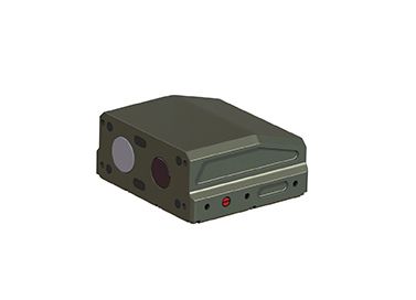 Spectre Camera Module - A compact, rugged camera module with a dark green or olive-colored casing, designed for military or industrial applications. The front panel features two lens openings of different sizes and a small indicator light, suggesting multi-spectral or dual-sensor imaging capabilities