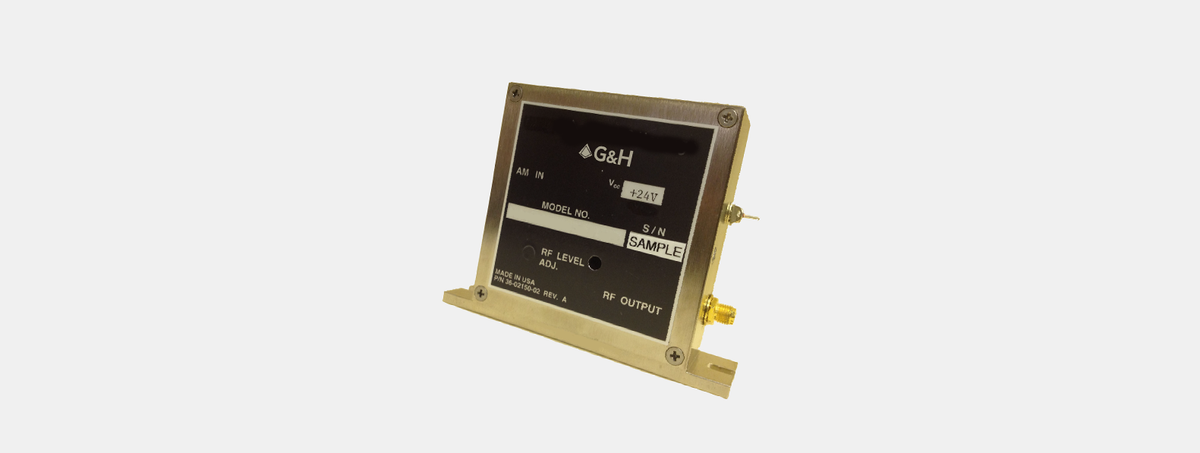 G&H Products: RF drivers for acousto-optic devices: 97-02910-xx