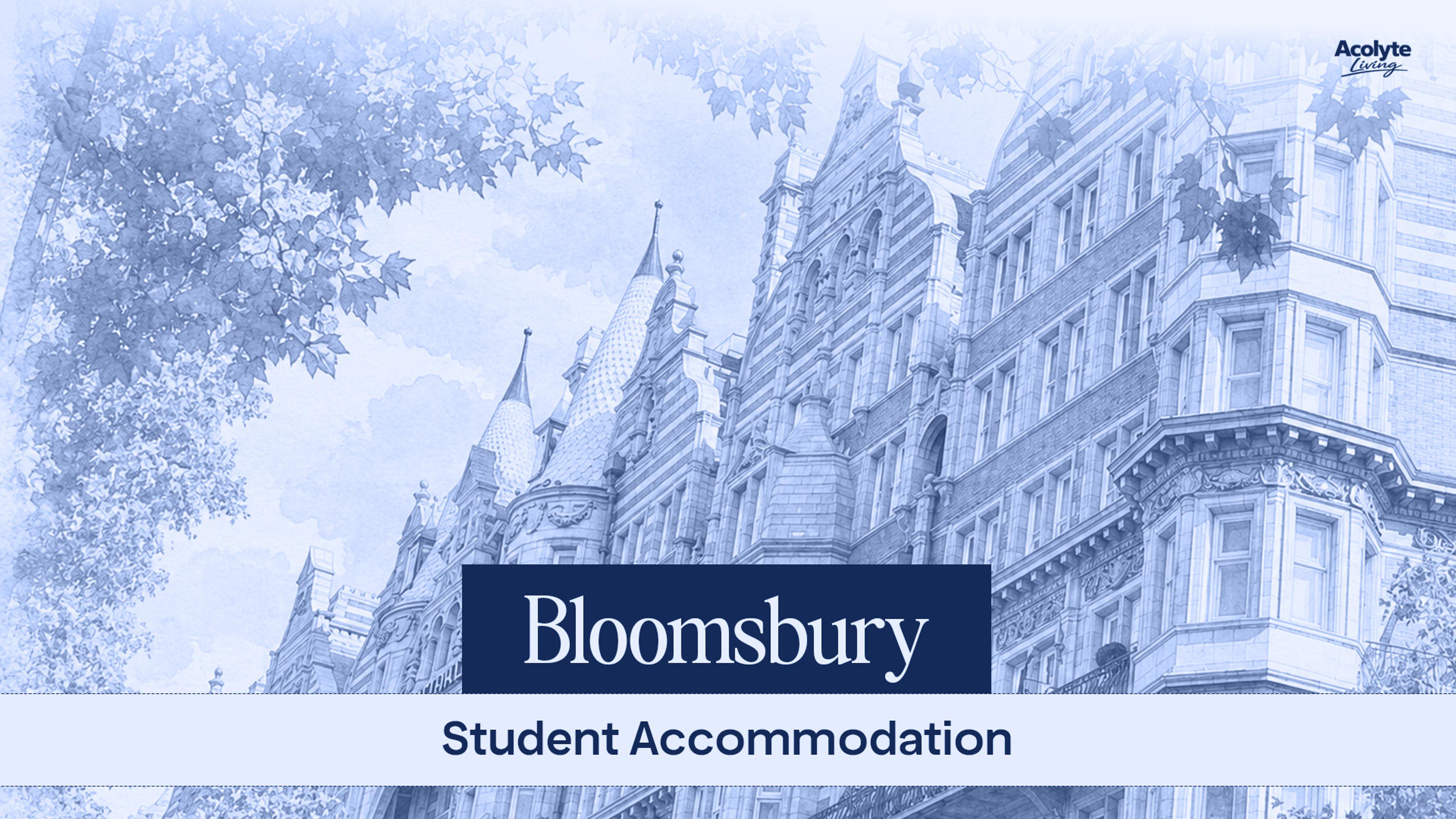 Bloomsbury student accommodation offering modern student living within a beautiful historic building, featuring fully furnished rooms, secure facilities, study-friendly spaces, high-speed Wi-Fi, and convenient access to leading universities, libraries, public transport, cafés, museums, and central city attractions.