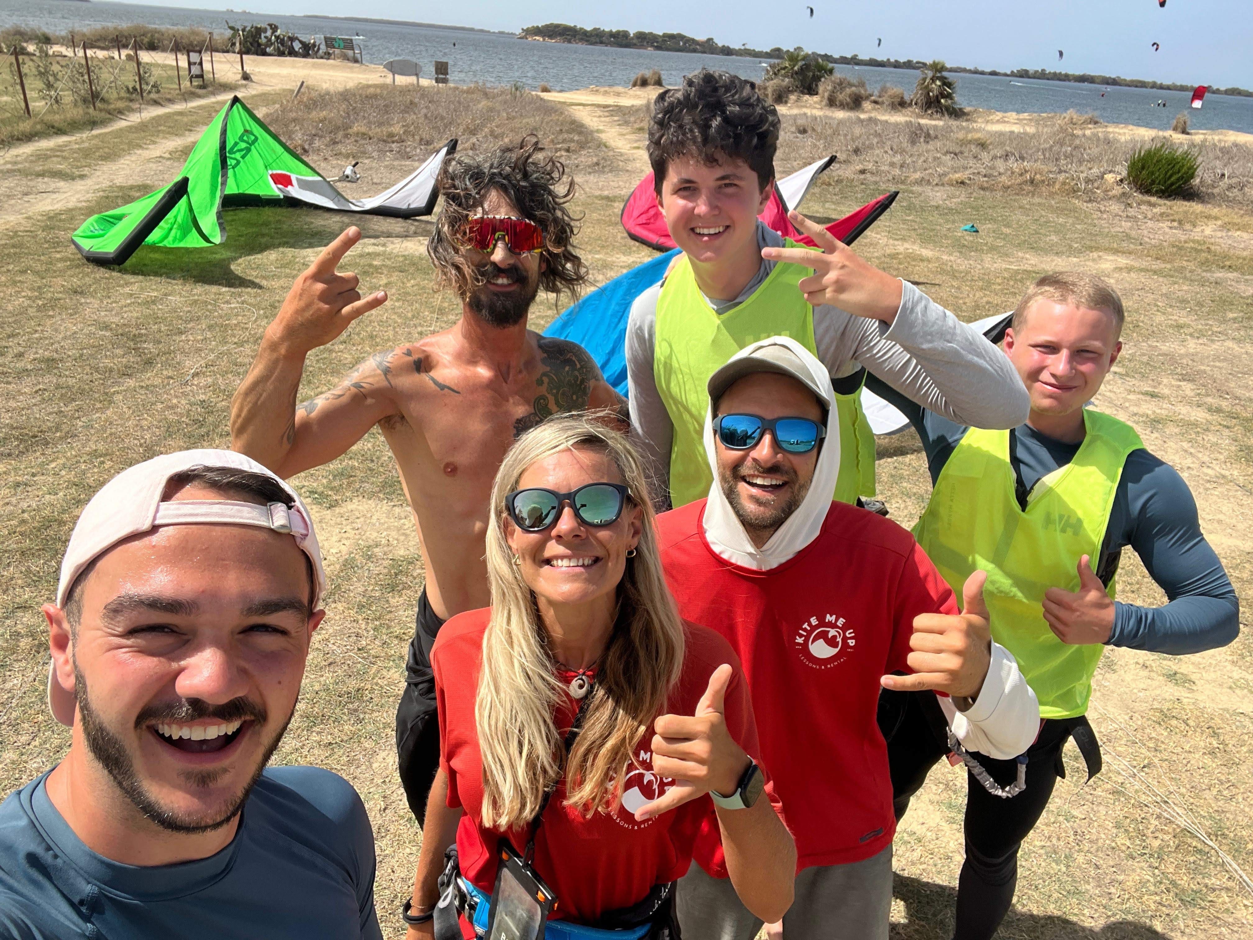 8 jours de stage de kitesurf en auberge