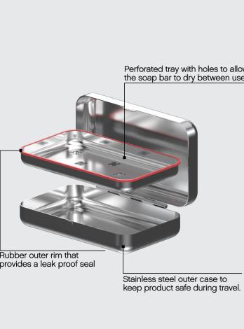 Travel Soap Tin