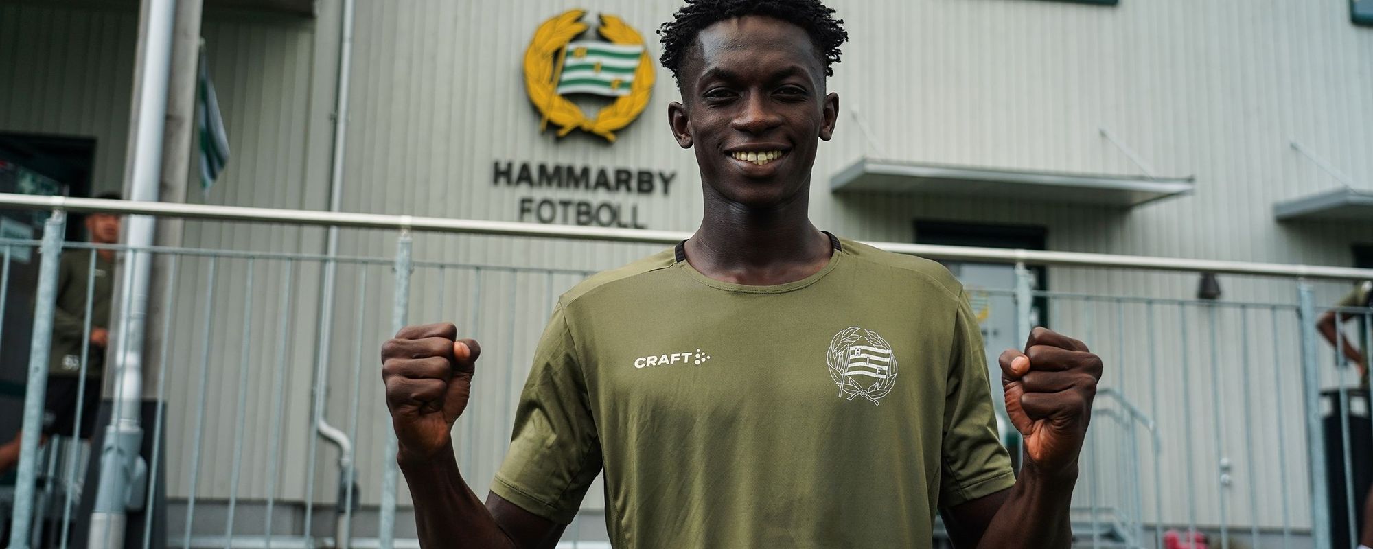 Gambiansk anfallare på lån till HTFF