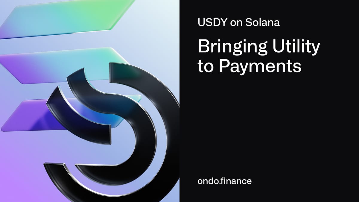 USDY | Ondo Finance
