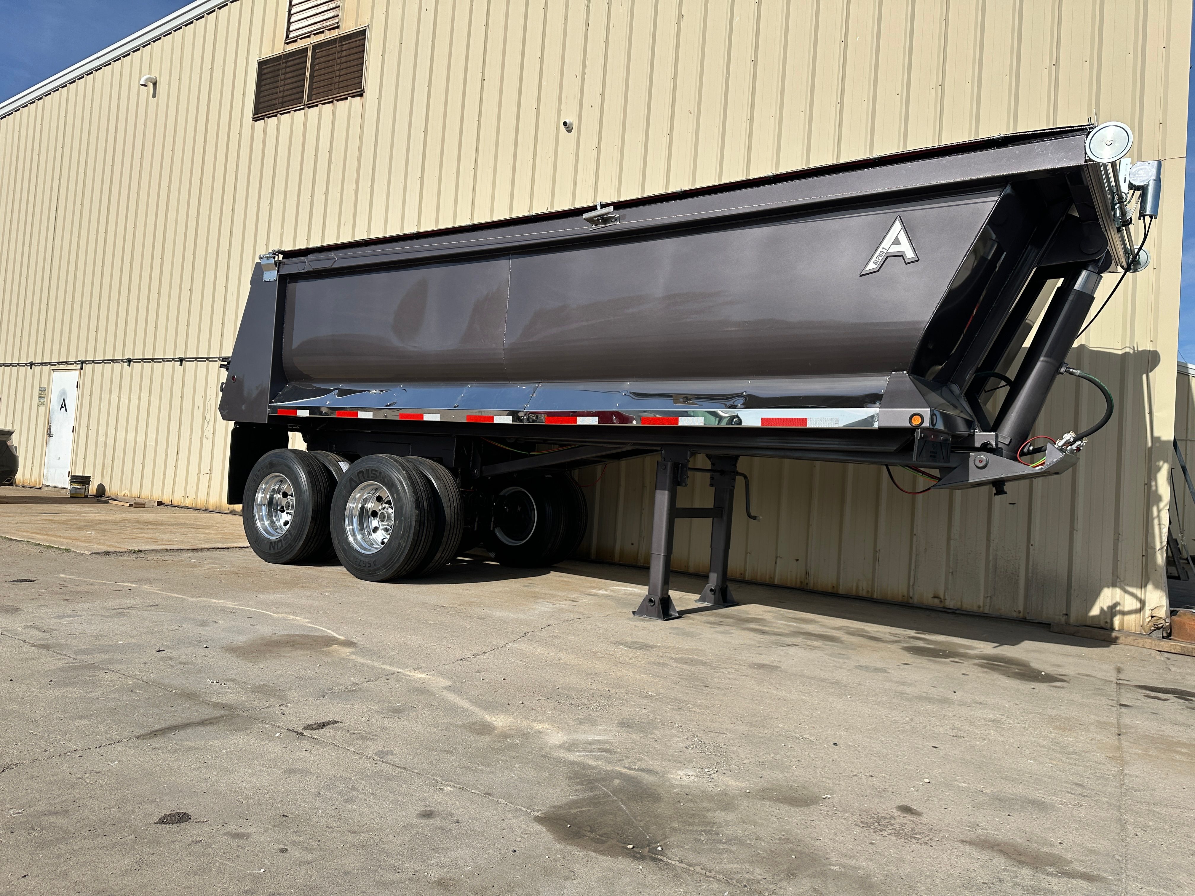 aluminum alko dump trailer